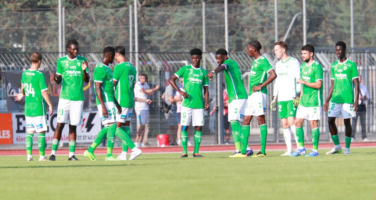 Les joueurs de l'ASSE 