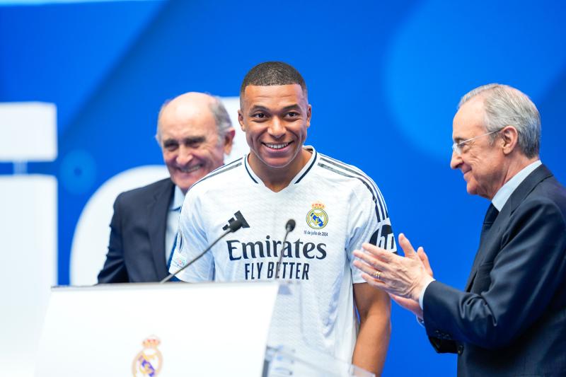  - Real Madrid : la présentation de Kylian Mbappé