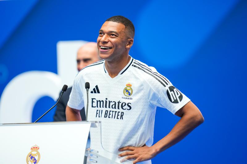  - Real Madrid : la présentation de Kylian Mbappé