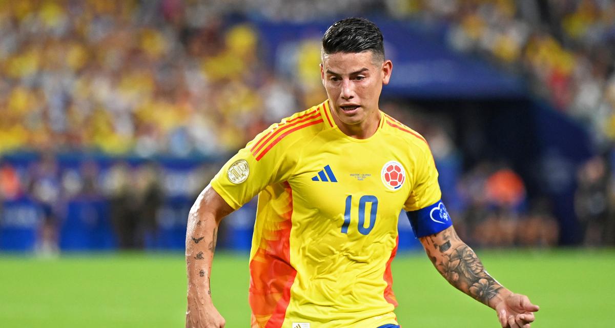 OM Mercato : un club lâche prise pour James Rodriguez