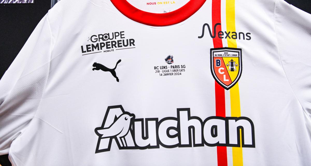 Rc Lens Le Nouveau Maillot Third D Voil