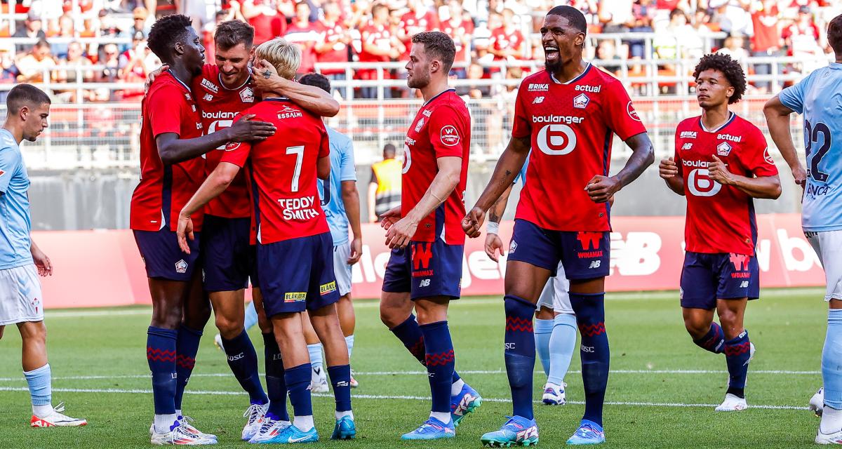 Les joueurs du LOSC