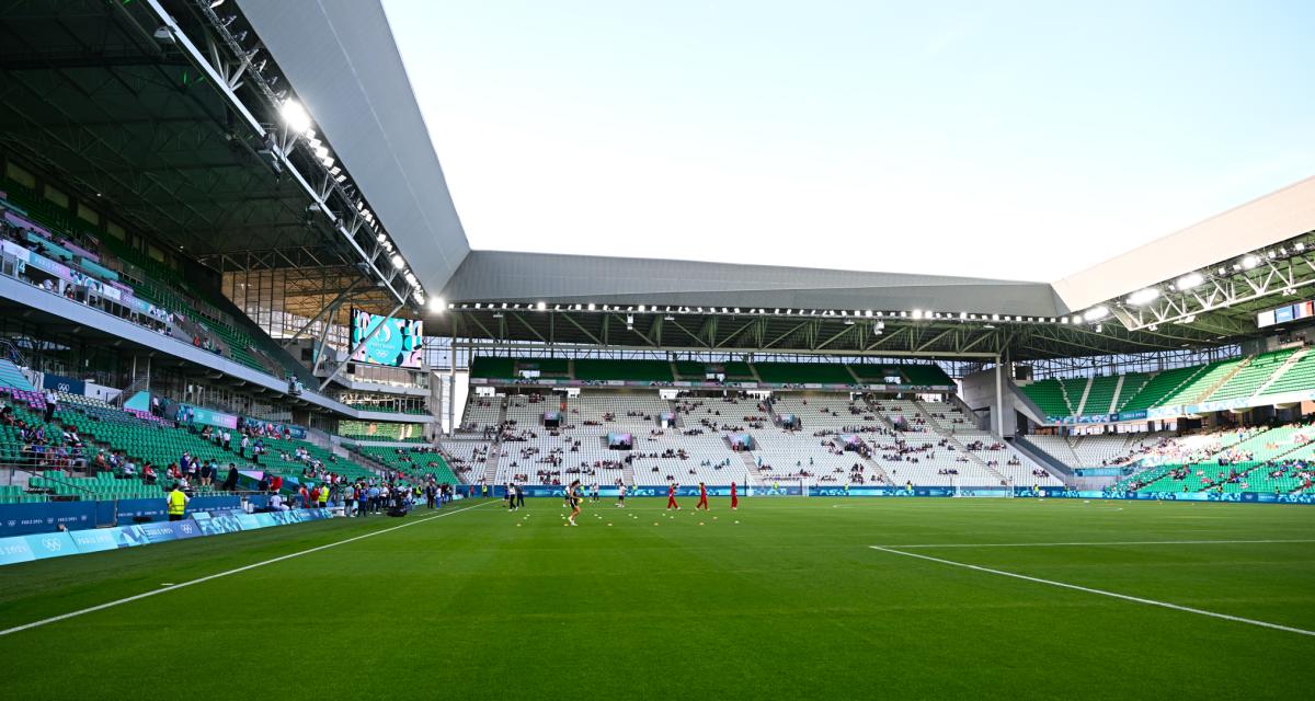 Vue d'un kop de Geoffroy-Guichard