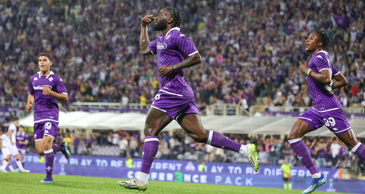 M'Bala Nzola sous le maillot de la Fiorentina