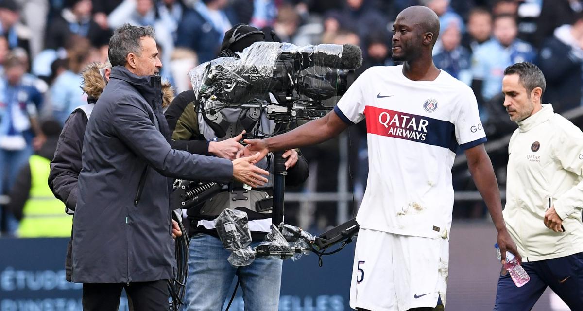 Luis Enrique et Danilo Pereira