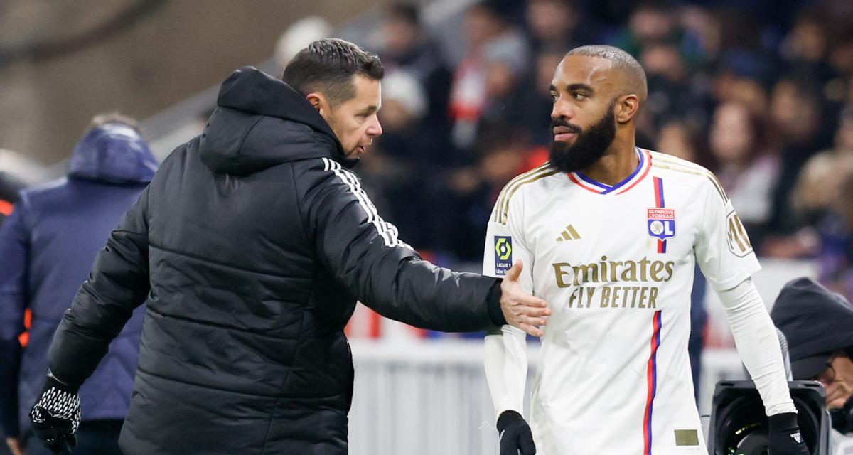 Pierre Sage et Alexandre Lacazette