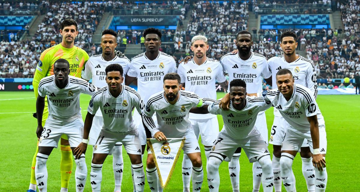 Le onze du Real Madrid face à l'Atalanta mercredi dernier