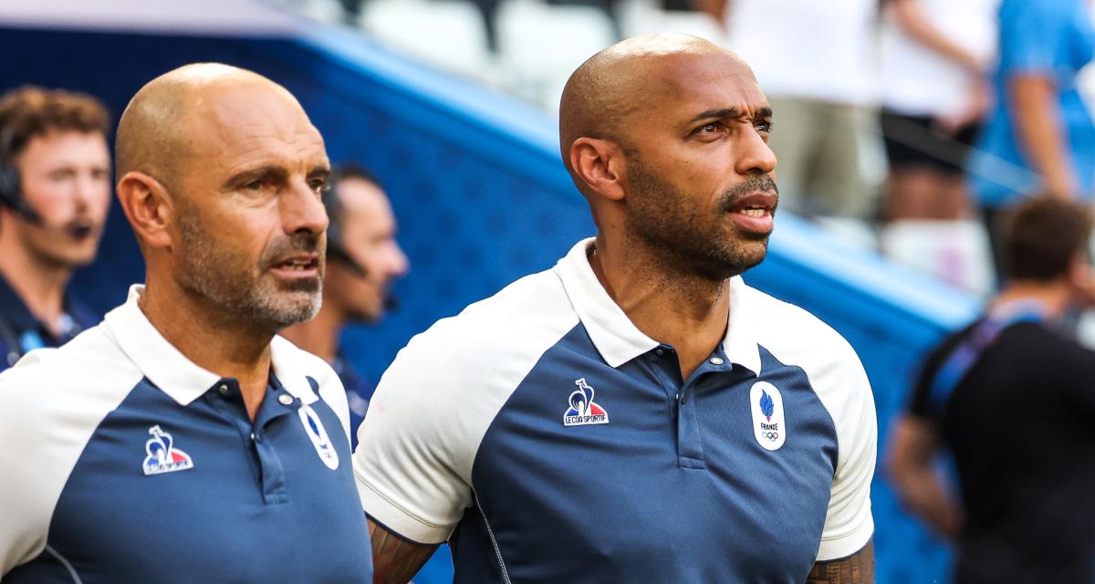 Gérald Baticle et Thierry Henry