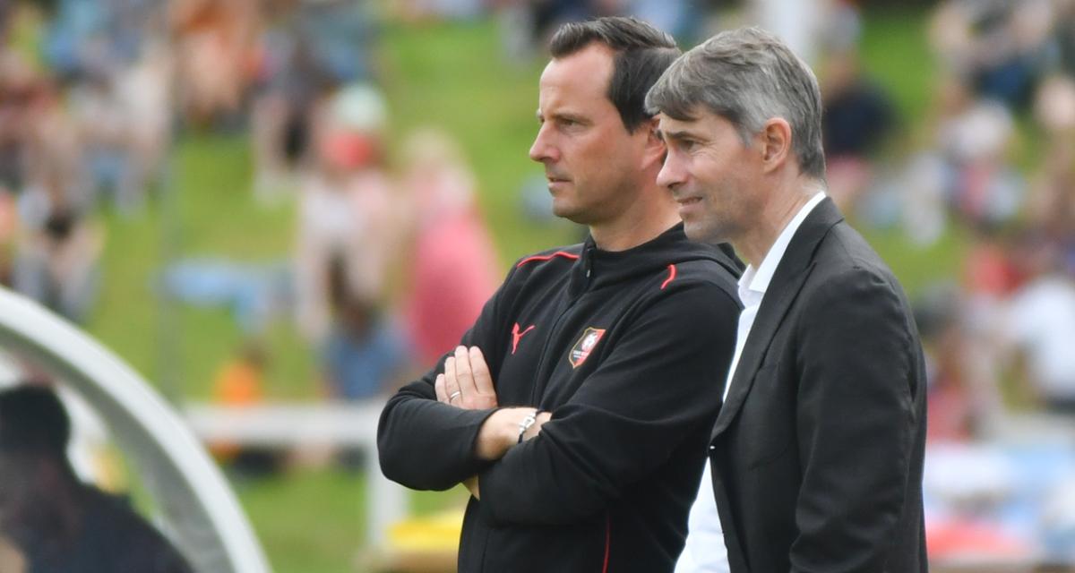 Frédéric Massara et Julien Stéphan en discussions