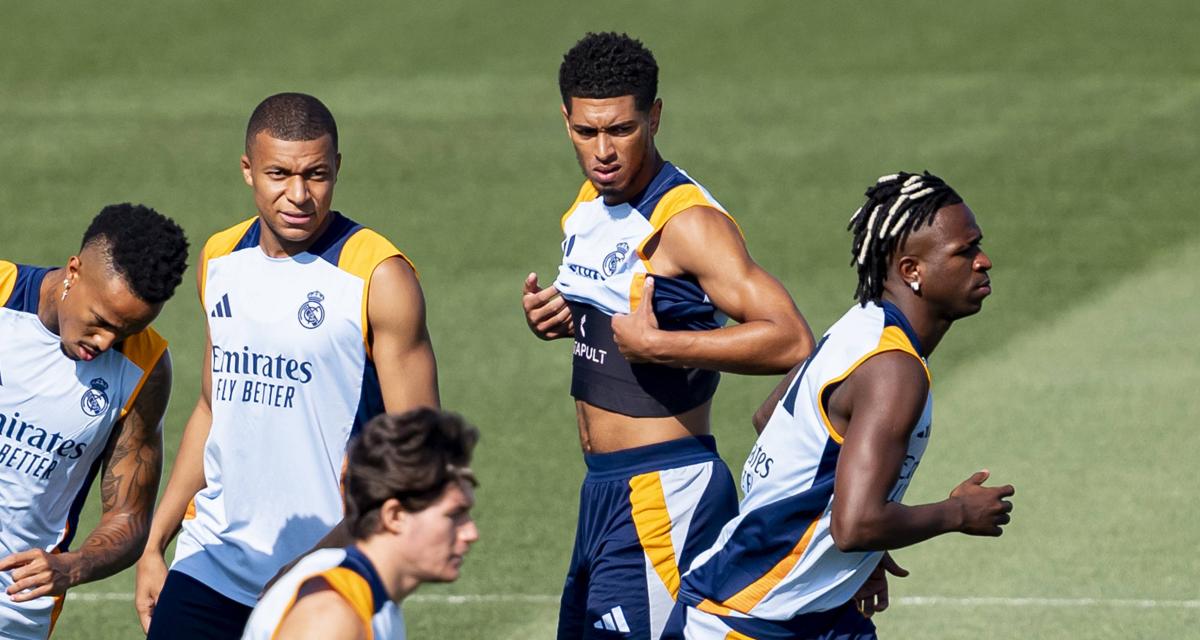 Kylian Mbappé, Jude Bellingham et Vinicius Jr