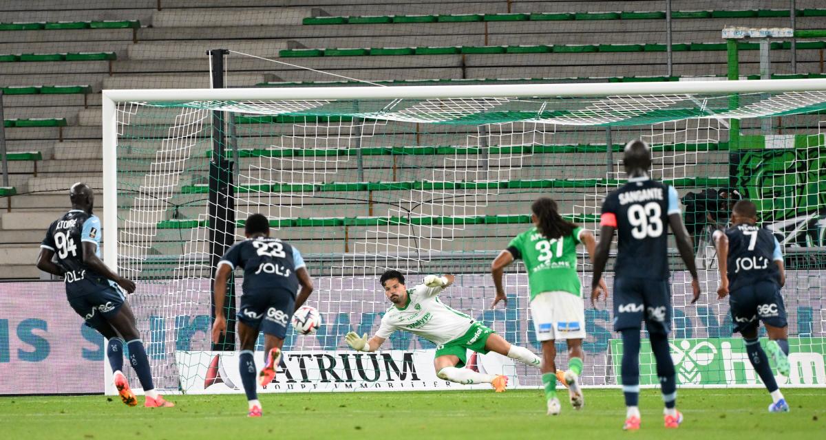 ASSE : Larsonneur a insulté un Havrais, en vain...