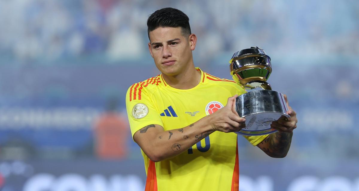 James Rodriguez de retour à Madrid, c'est officiel !