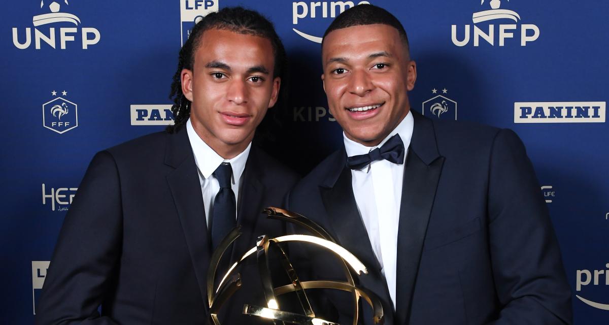 Ethan et Kylian Mbappé