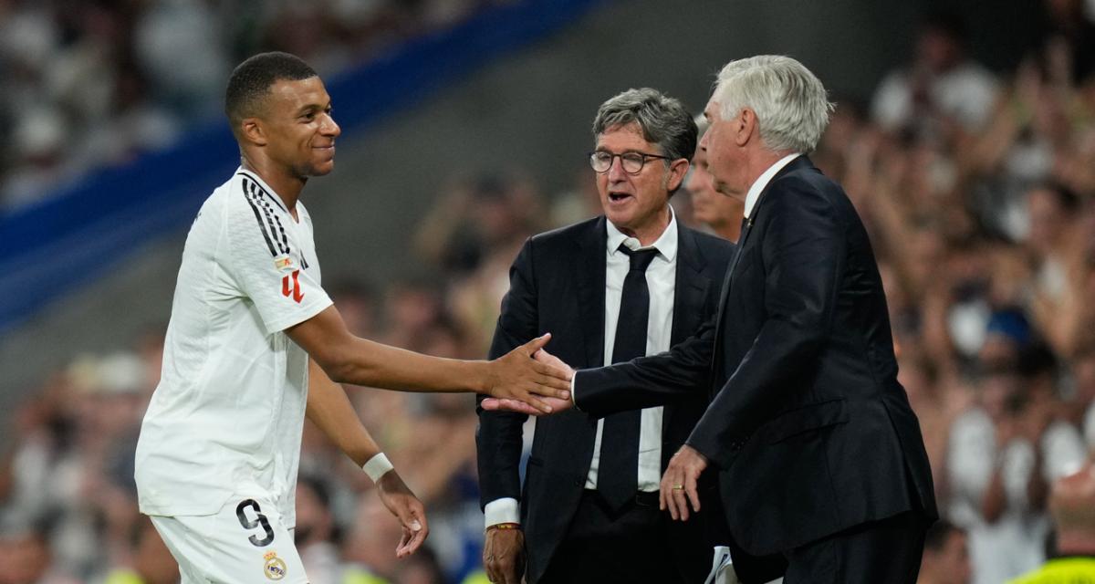 Kylian Mbappé et Carlo Ancelotti