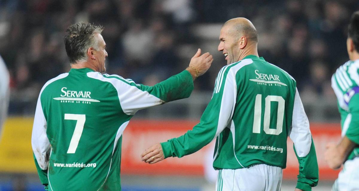 Didier Deschamps et Zinédine Zidane