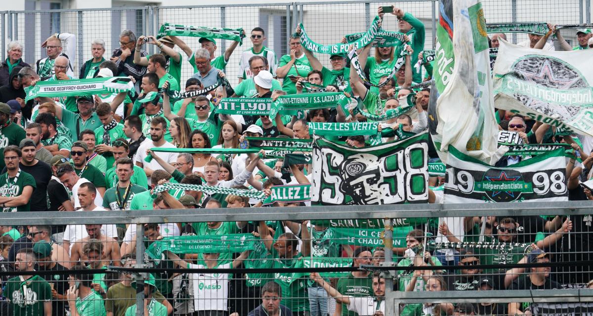 Les supporters de l'ASSE en fusion