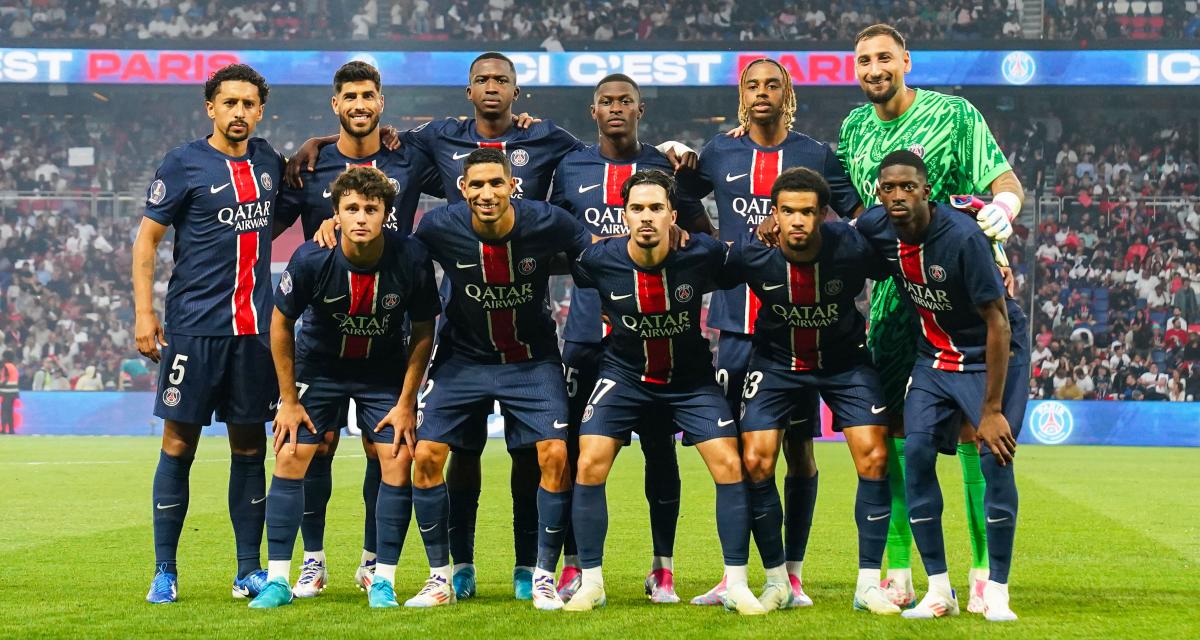 Les joueurs du PSG