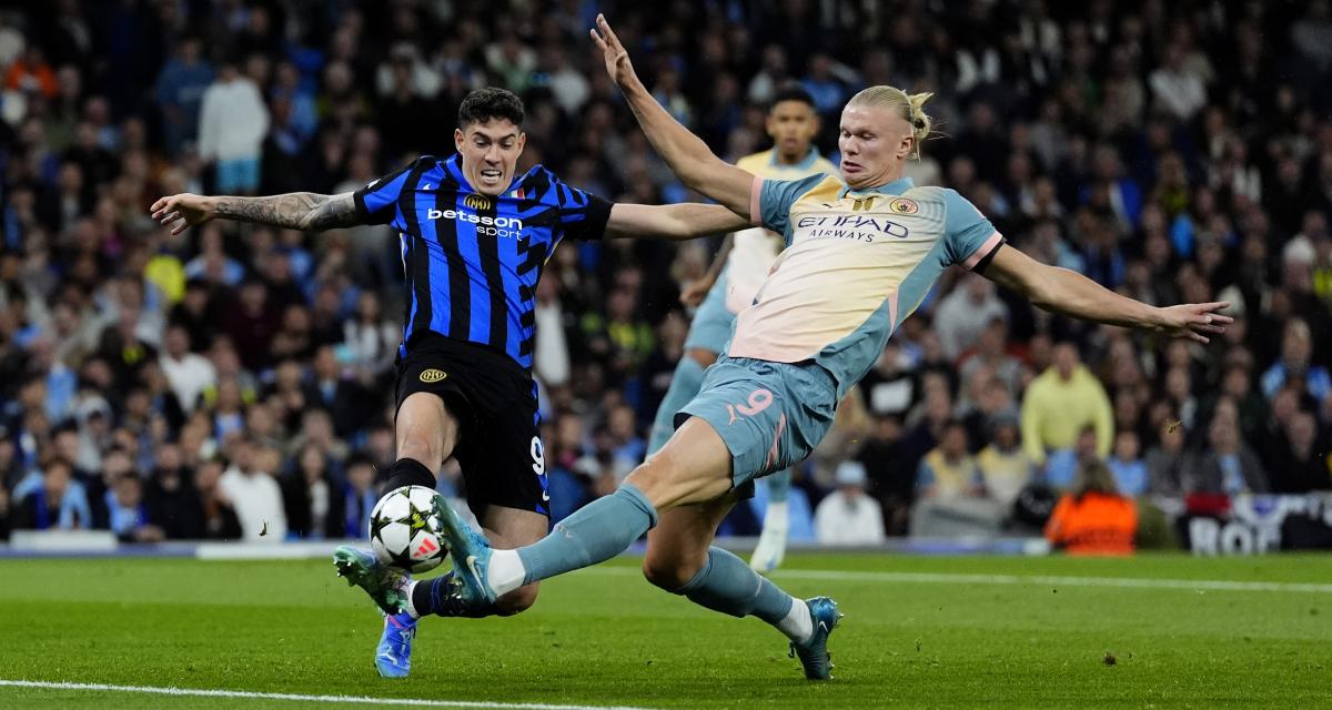 Action de Manchester City-Inter Milan