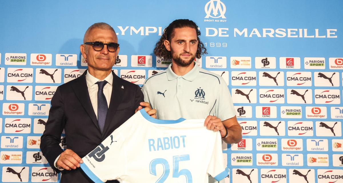 Fabrizio Ravanelli et Adrien Rabiot