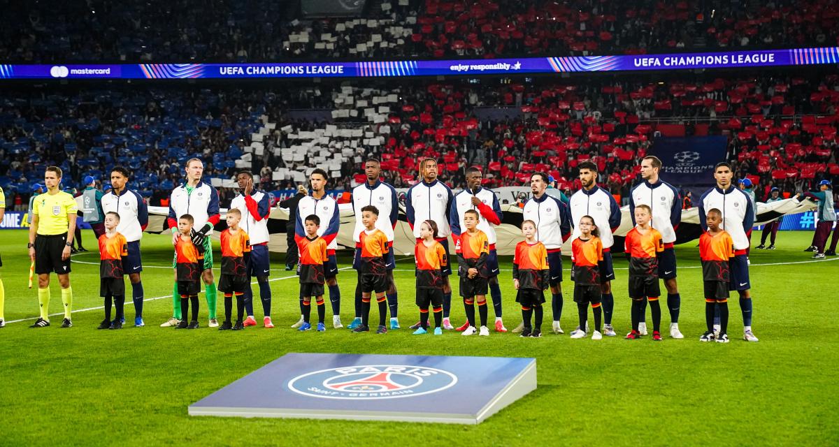 Les joueurs du PSG