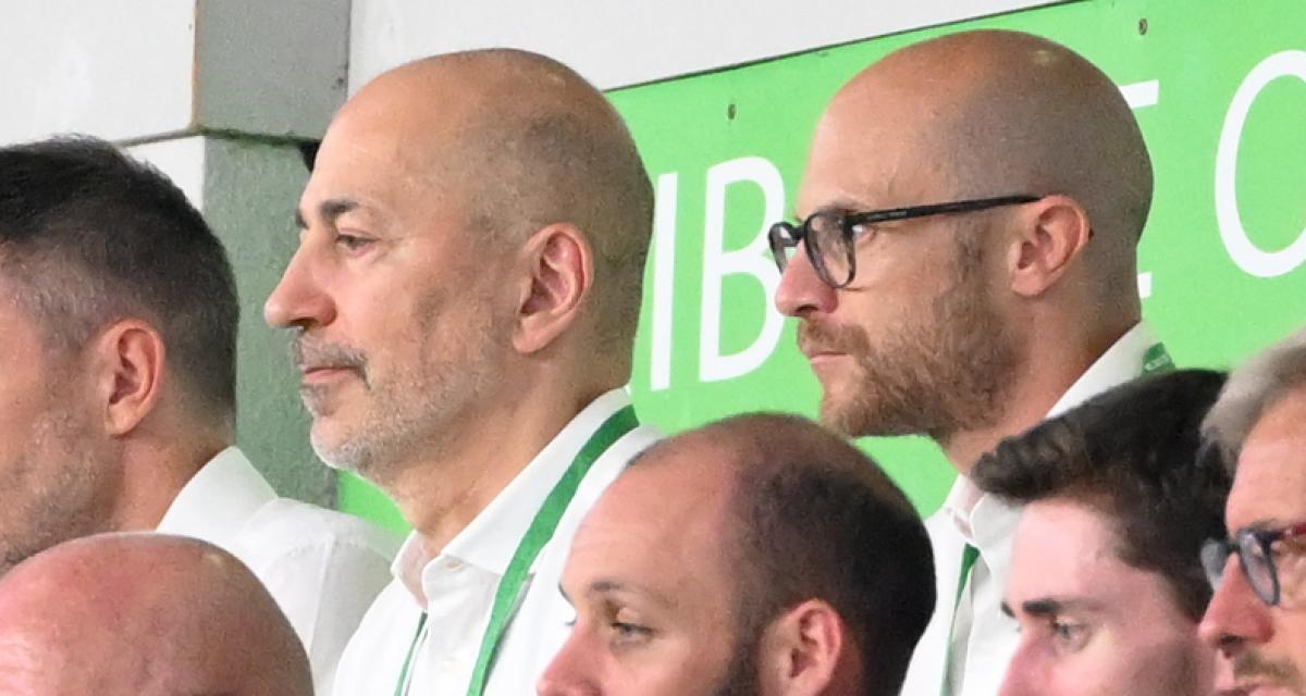 Ivan Gazidis en compagnie d'Huss Fahmy