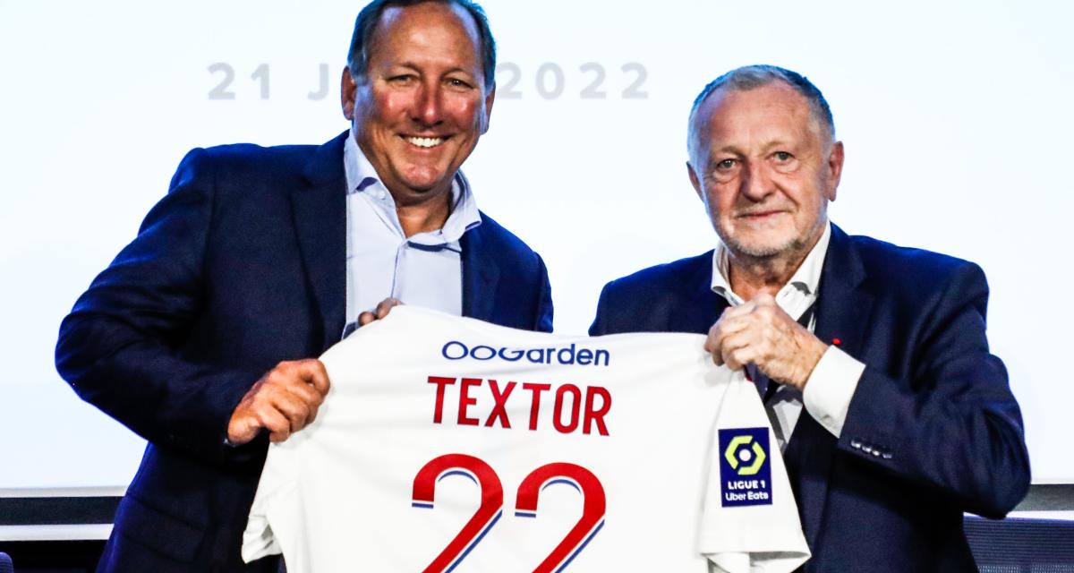 John Textor et Jean-Michel Aulas