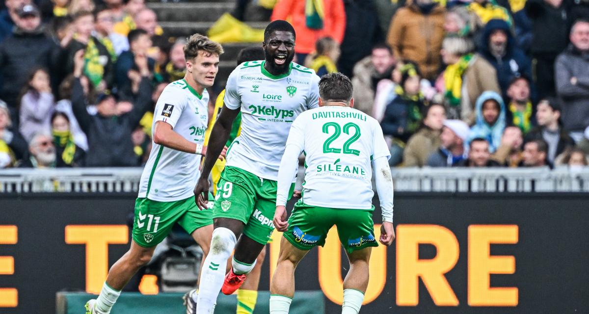 ASSE : le FC Nantes réussit vraiment bien aux Verts