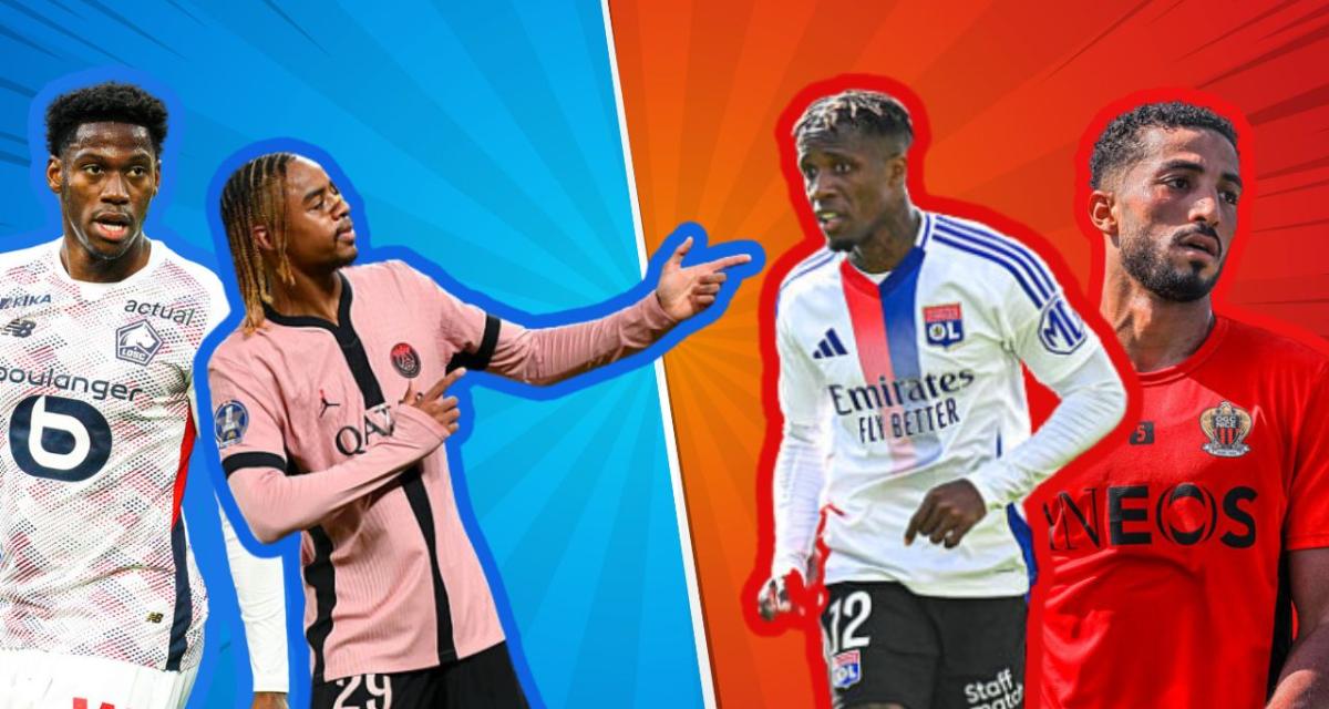 Barcola se réveille, chapeau David, exaspérant Zaha… Les Tops et Flops de la 6ème journée de L1