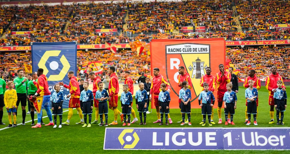 Les joueurs du RC Lens