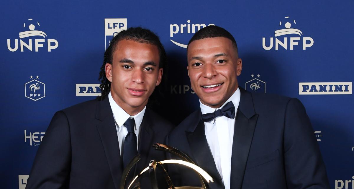 Ethan et Kylian Mbappé