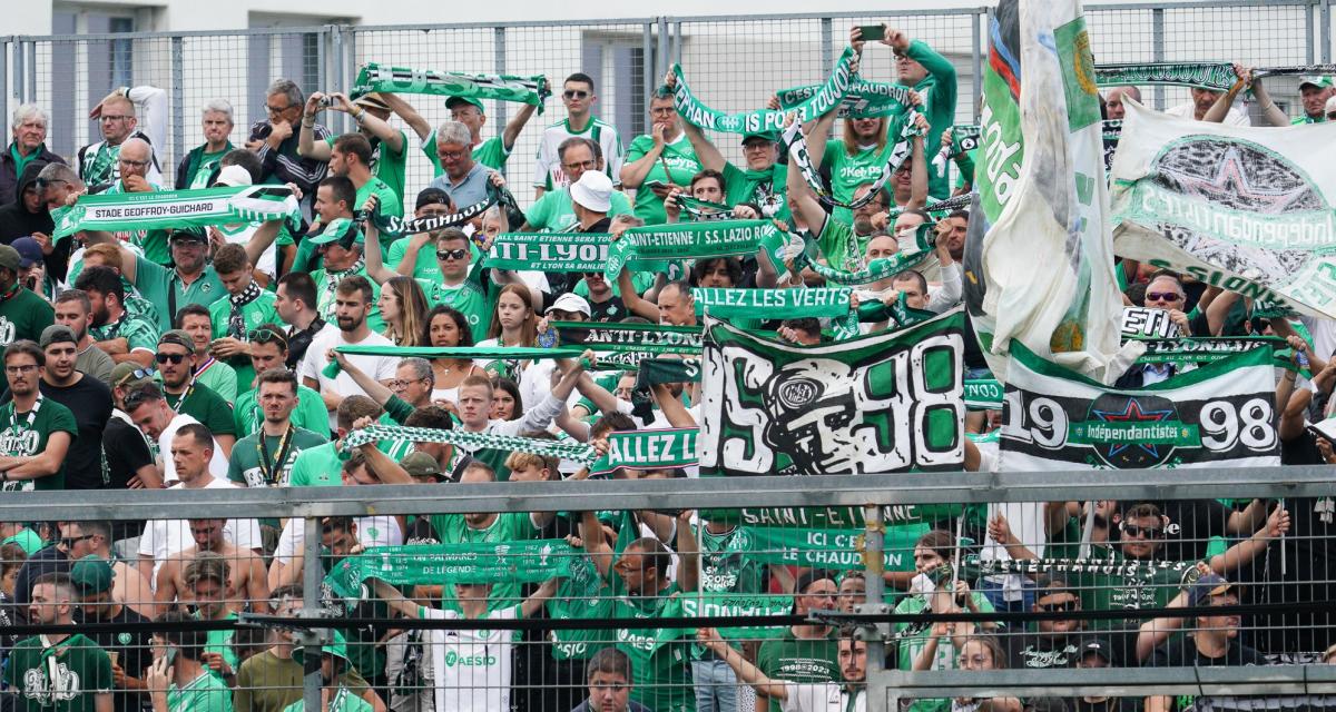 Les supporters de l'ASSE en fusion