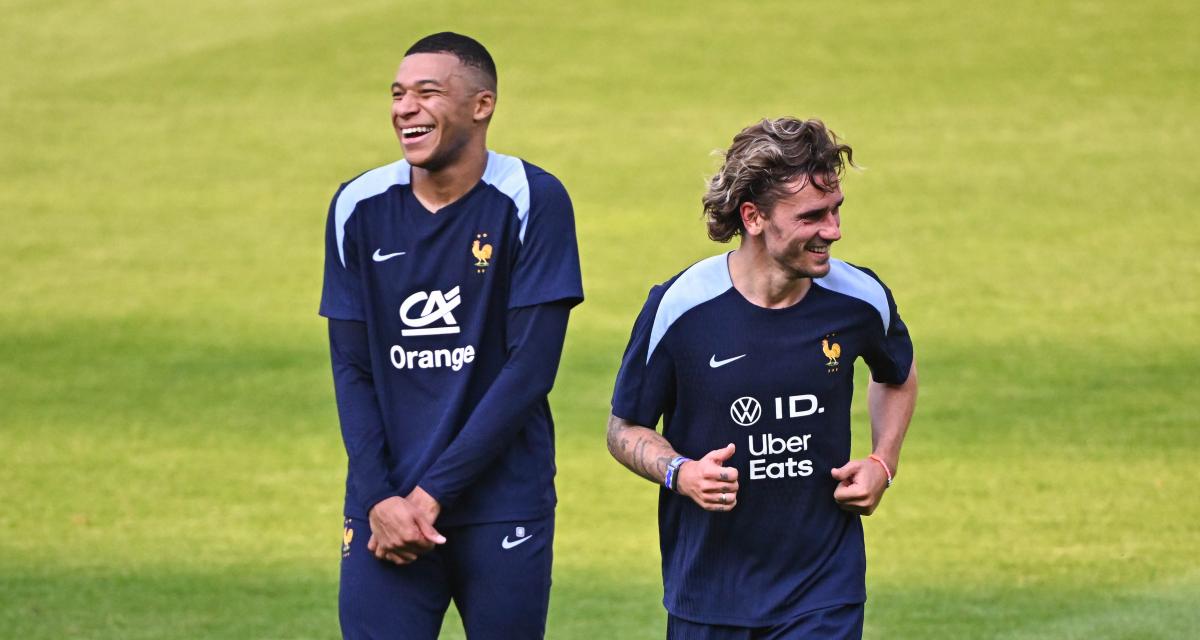 Kylian Mbappé et Antoine Griezmann