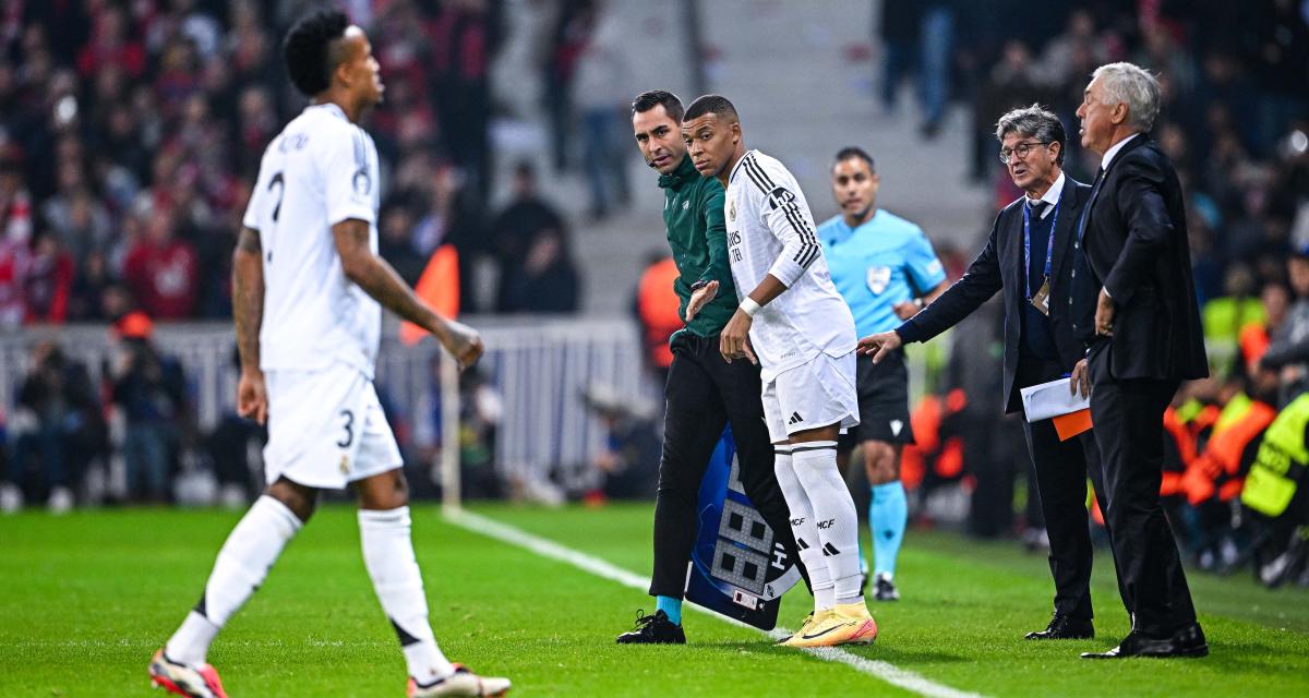 Eder Militao au moment de sa sortie face au LOSC