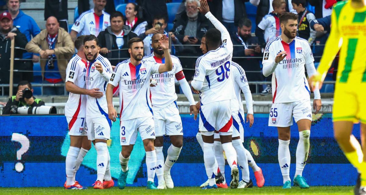 OL – FC Nantes : les Gones réalisent la passe de quatre, les notes du match