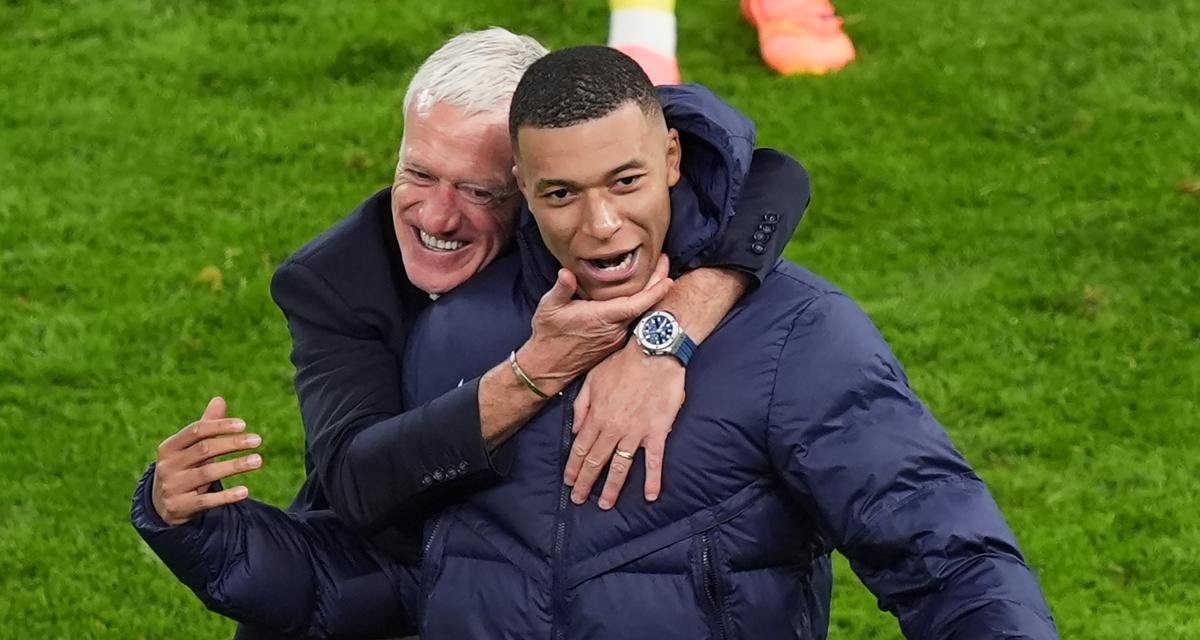 Didier Deschamps et Kylian Mbappé