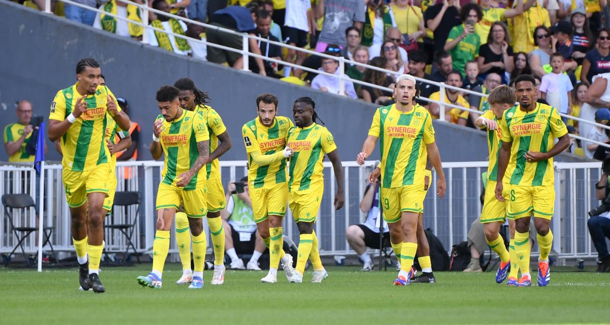 Les joueurs du FC Nantes.