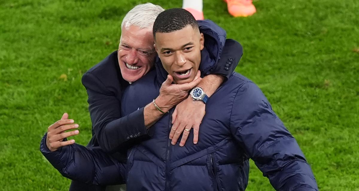 Didier Deschamps et Kylian Mbappé