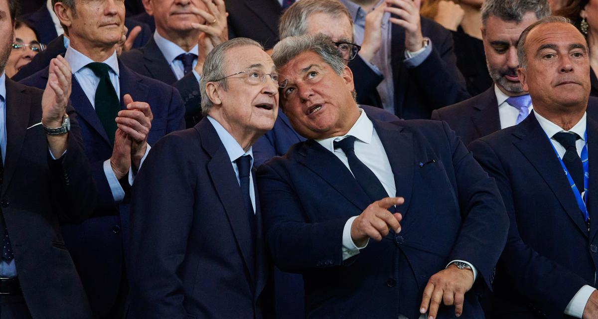 Florentino Pérez et Joan Laporta.