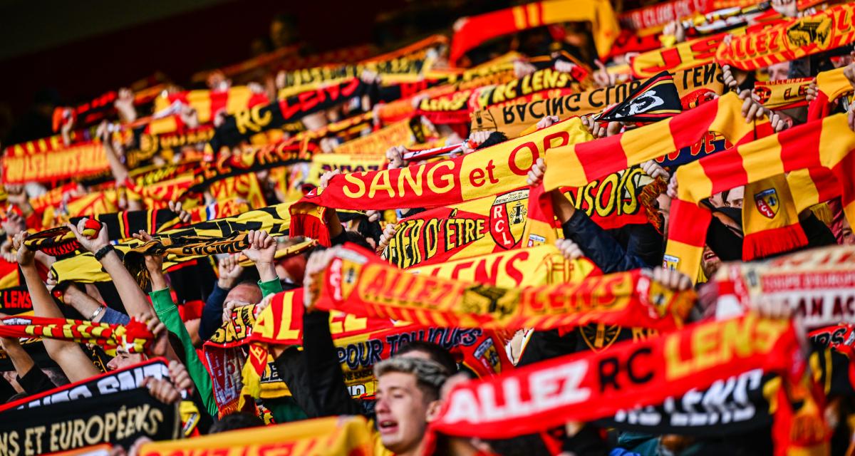 Les supporters du RC Lens