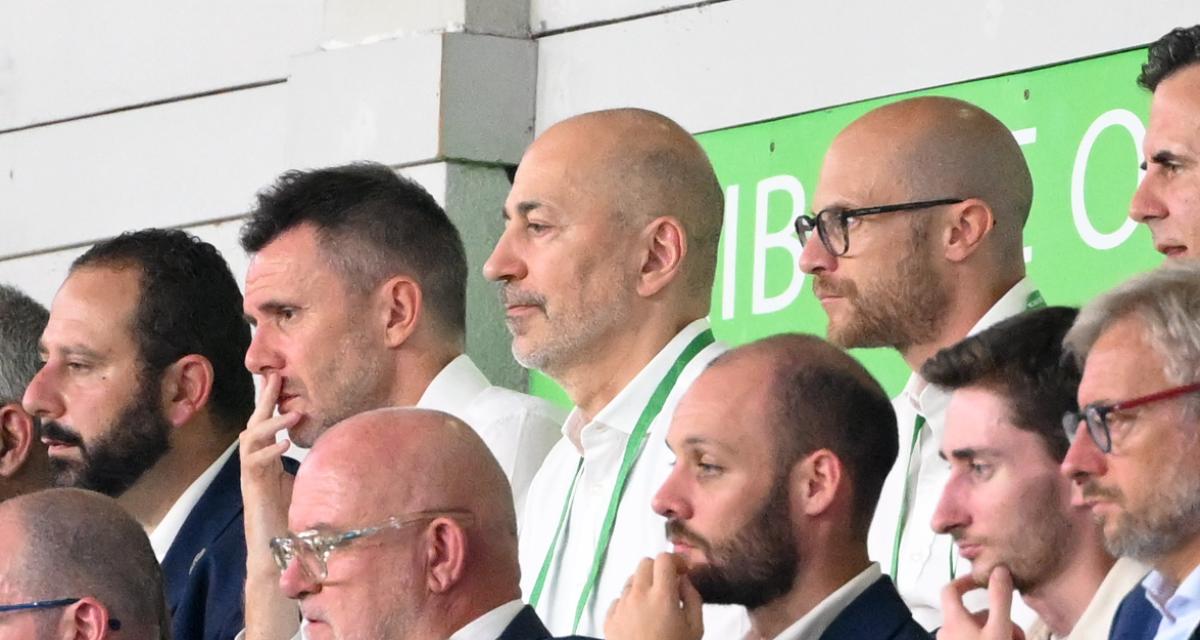 La direction de l'ASSE, avec Ivan Gazidis au centre