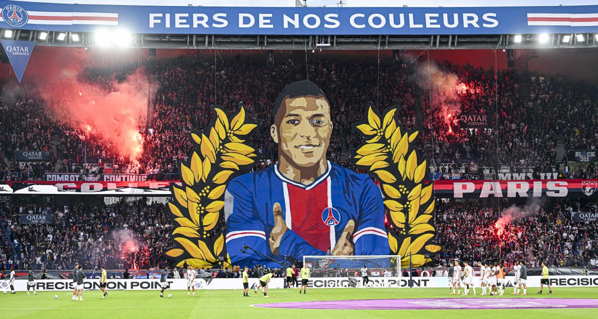 Le CUP rendant hommage à Kylian Mbappé