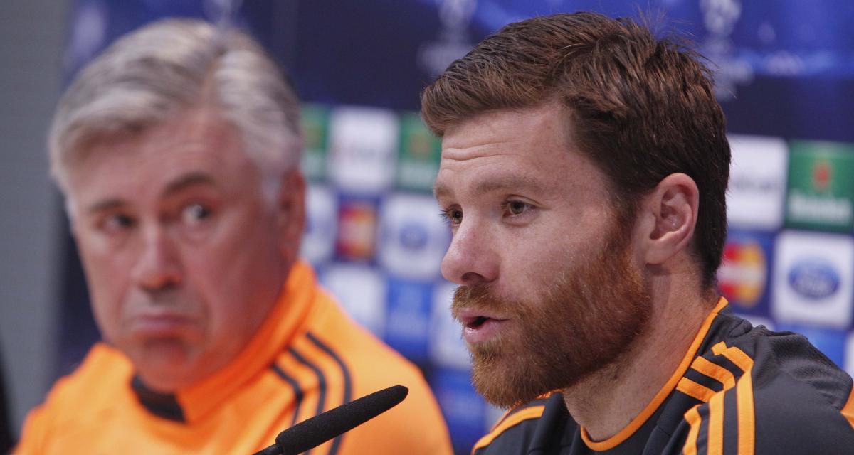 Carlo Ancelotti et Xabi Alonso