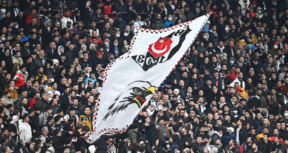 Les supporters de Besiktas.