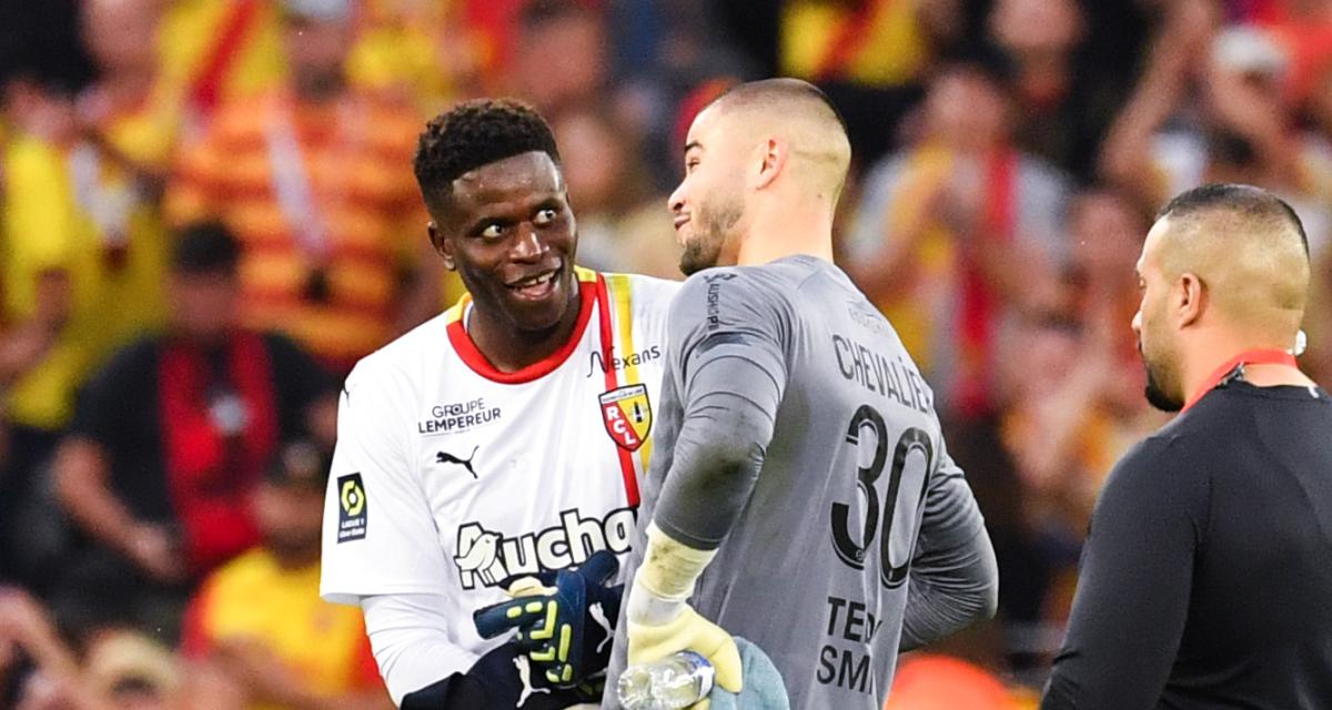 Brice Samba et Lucas Chevalier