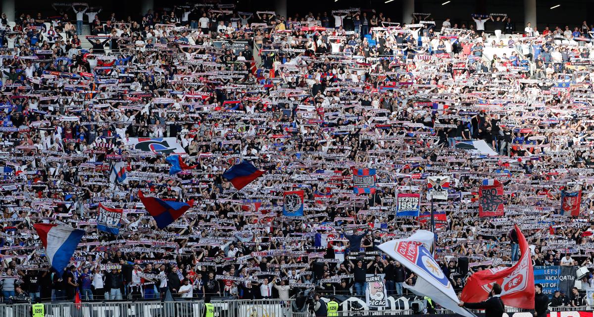 Les supporters de l'OL.