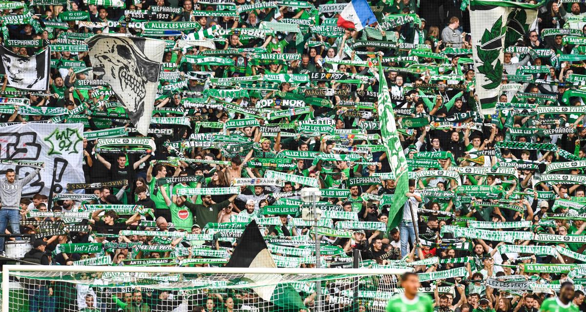 Les supporters de l'ASSE.