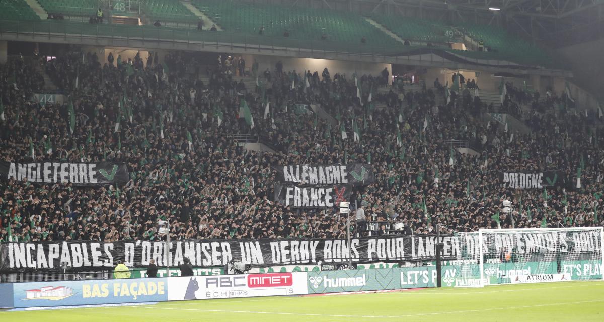 OL – ASSE : la banderole acide des Magic Fans sur le derby