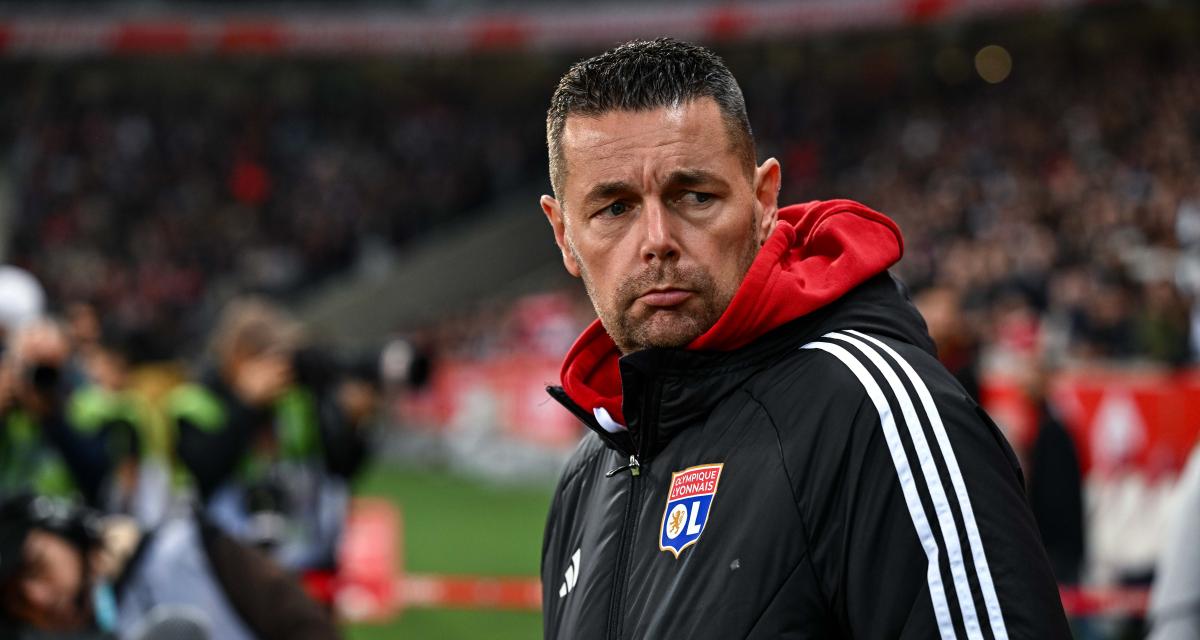 Pierre Sage, coach de l'OL.