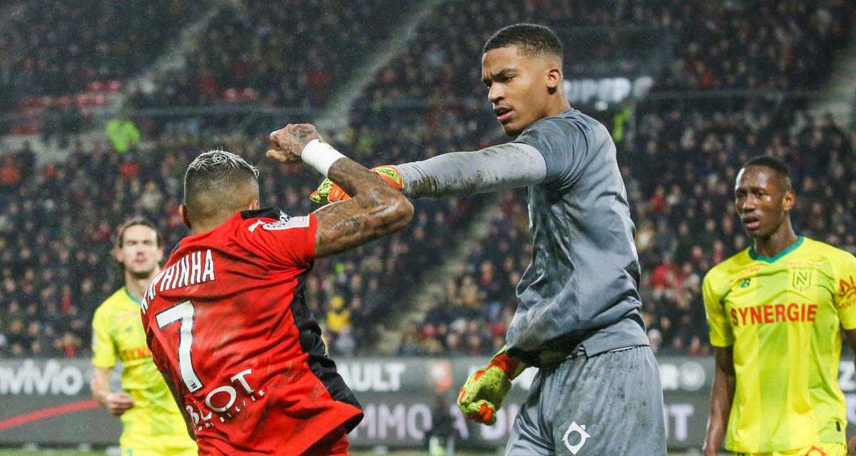FC Nantes : Alban Lafont n'a pas 100% la tête aux Canaris