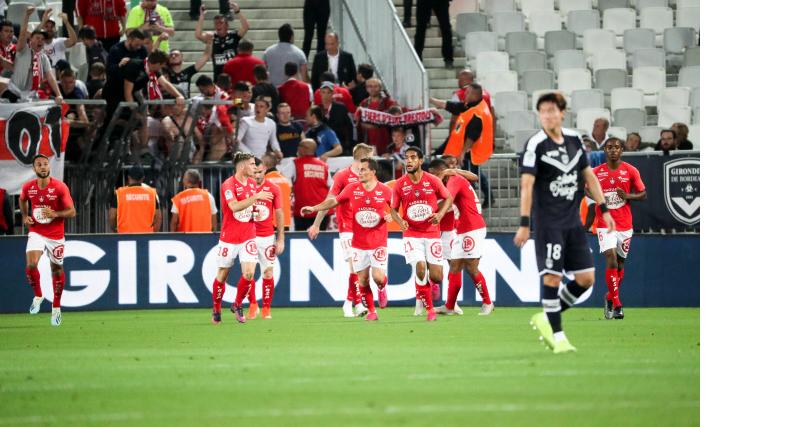 Stade Brestois - Résultats Ligue 1 : les Girondins menés, Reims et Nice en échec (mi-temps)